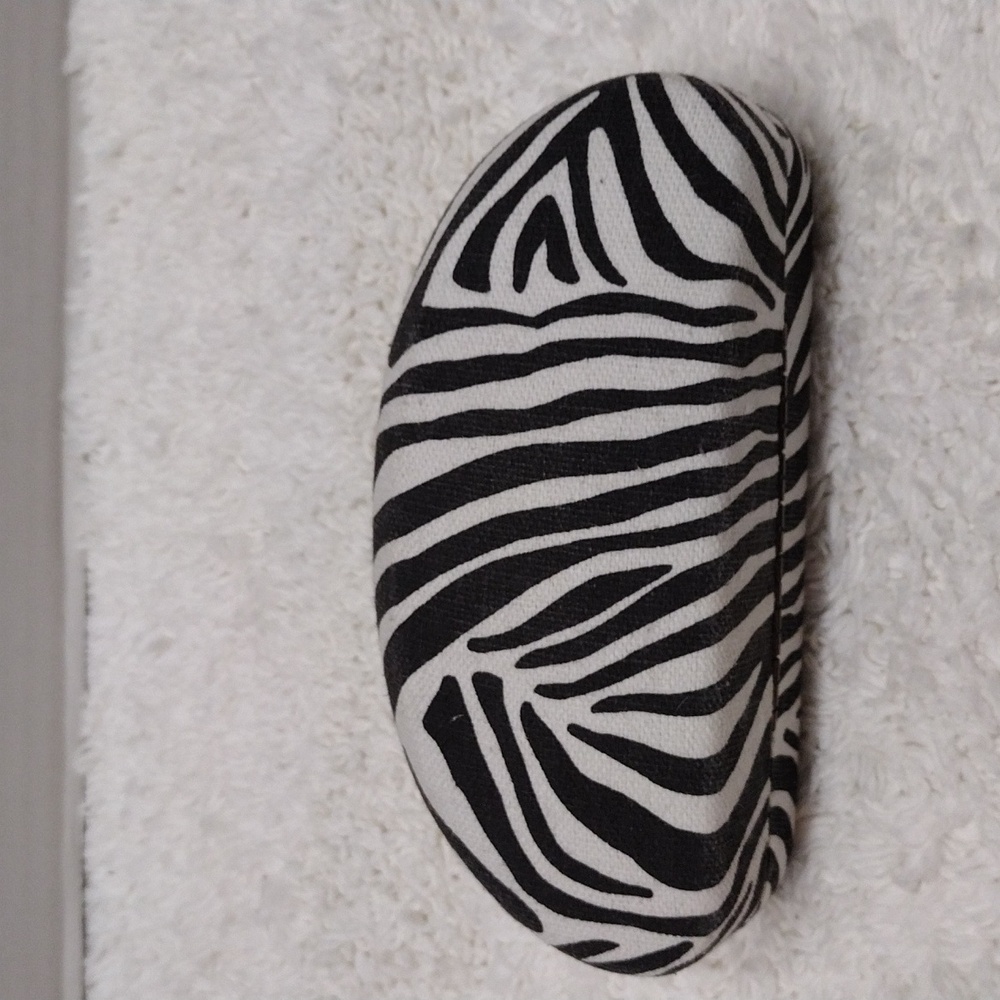 Old Navy Zebra Pattern Eyewear Hard Case Only EC#ZZZ - Picture 3 of 9